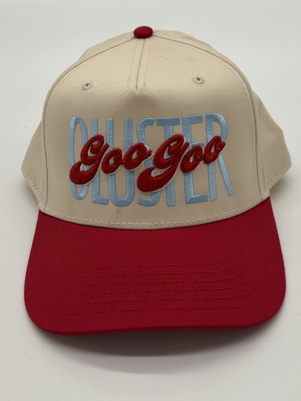 Puffy Print Goo Goo Cluster Adjustable Snapback Hat
